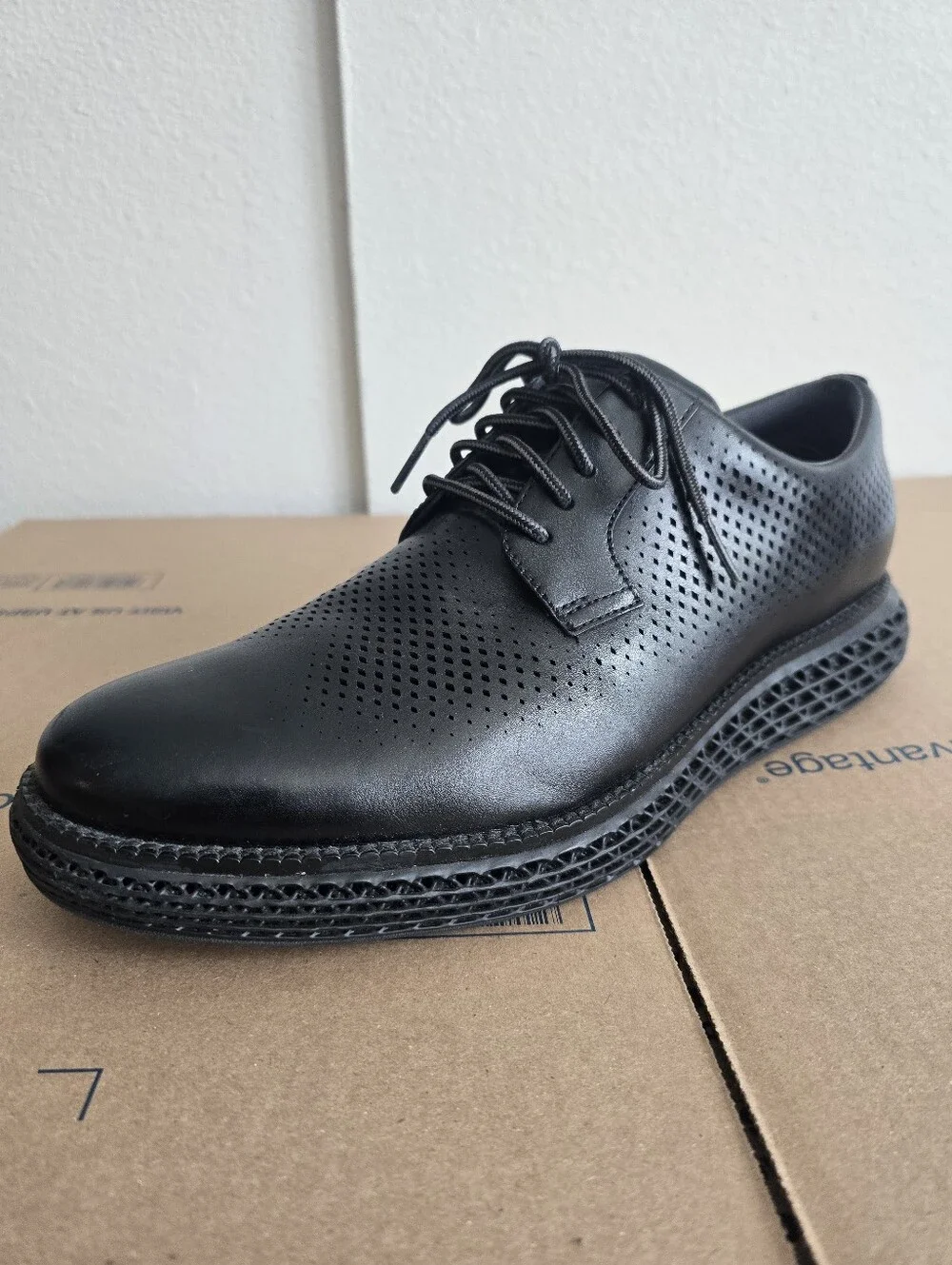 Men's ØriginalGrand 2.0 Oxford Dress Sneaker Size 9.5 Black